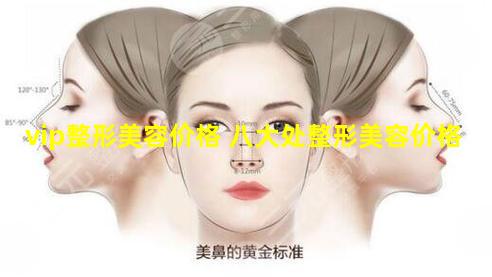 vip整形美容价格 八大处整形美容价格